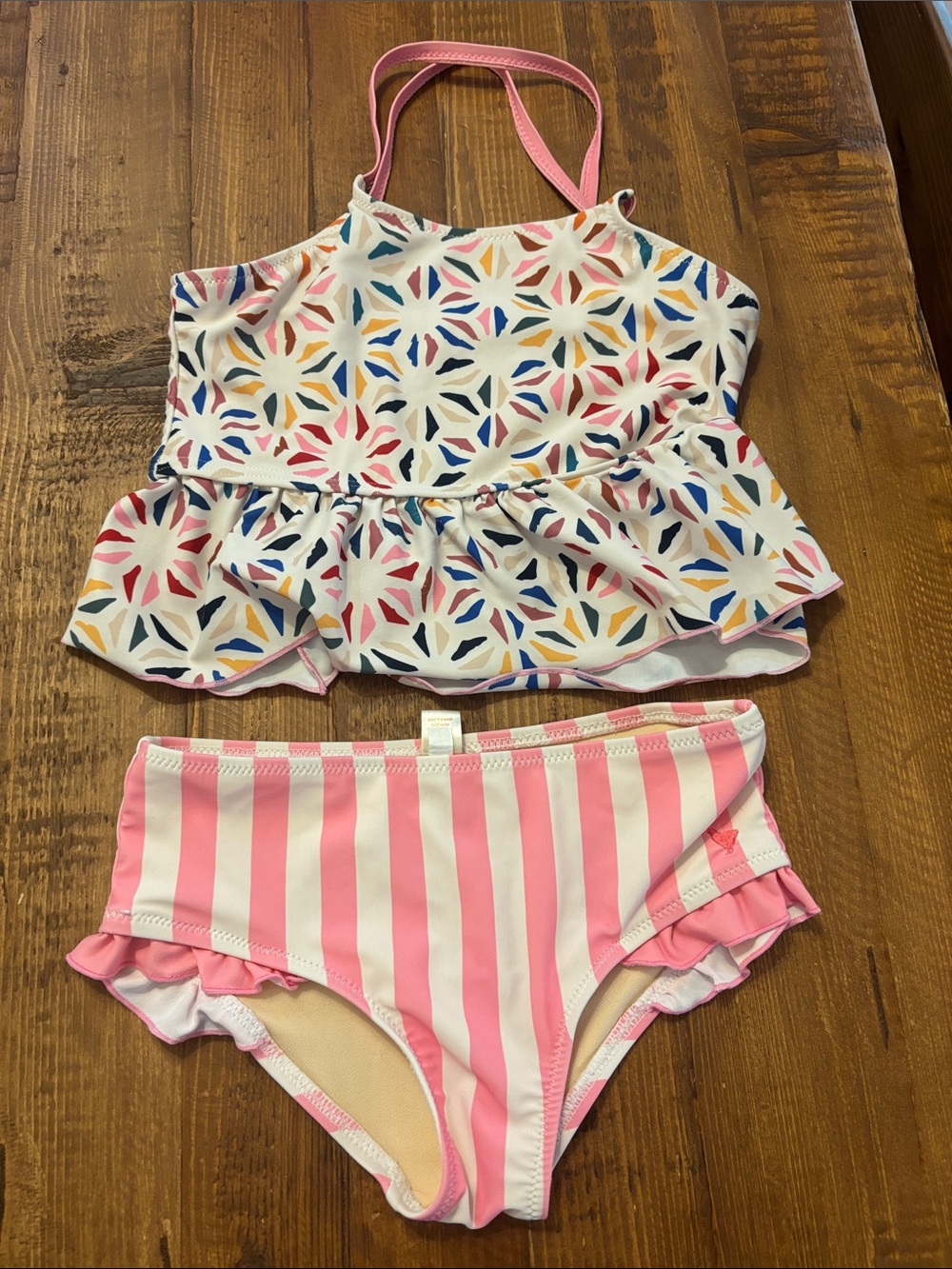 Girls Pink Chicken bikini